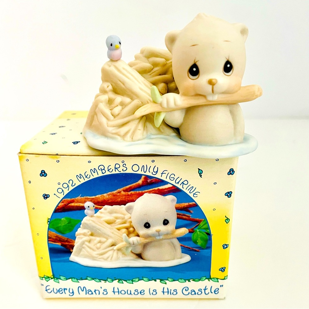 Precious Moments Every Man's House Is His Castle Precious Moments Figurine